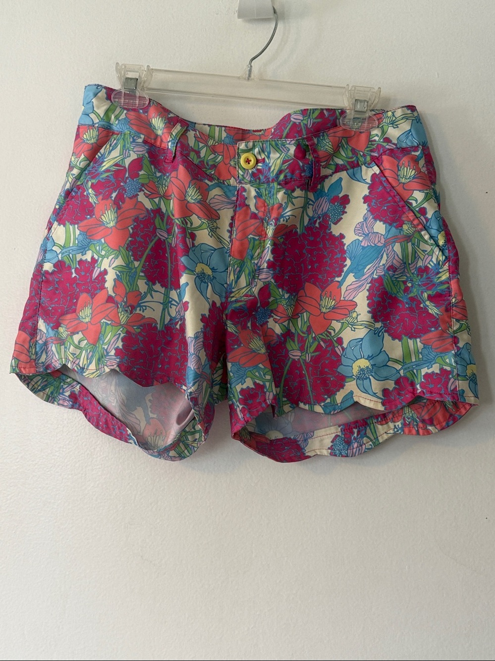 Birdies and Bows Floral Shorts